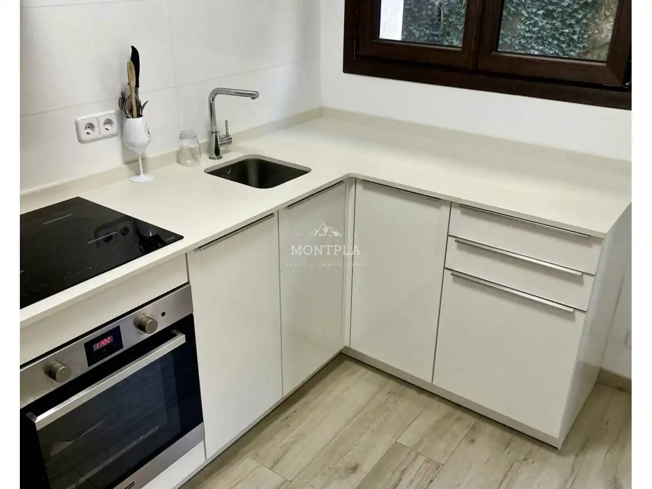Cocina de Piso de alquiler en Andorra la Vella con Terraza, Trastero y Amueblado