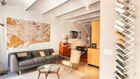 Living room of Flat for sale in  Barcelona Capital  with Air Conditioner, Terrace and Balcony