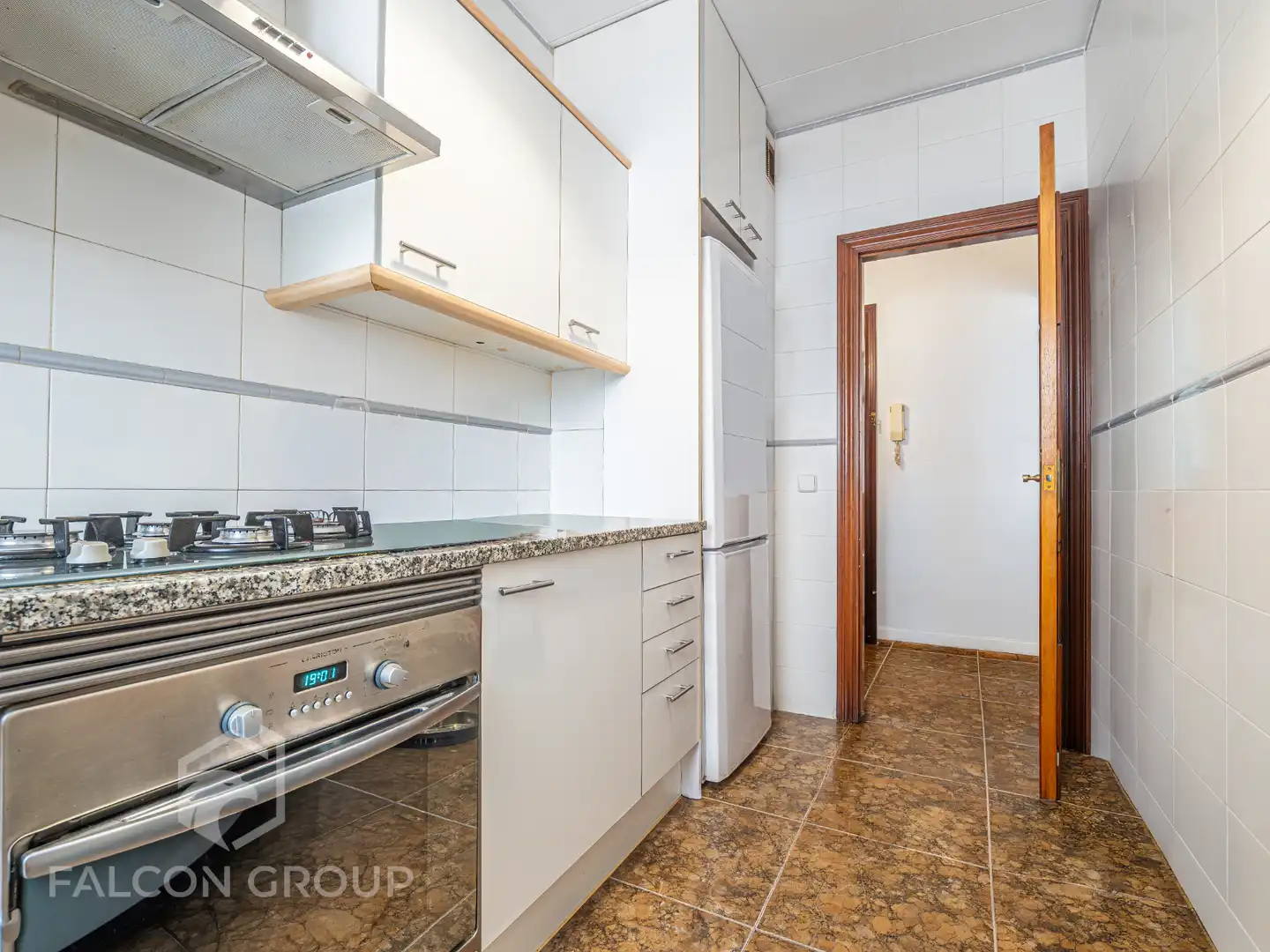 Küche von Wohnung zum Verkauf in Vilanova i la Geltrú mit Heizung, Terrasse und Abstellraum