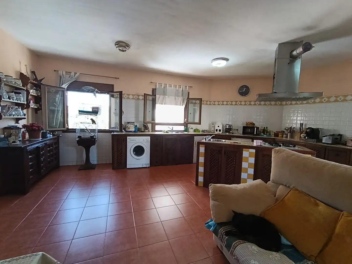 Cuina de Casa o xalet en venda en Albalate de Zorita amb Aire condicionat, Calefacció i Jardí privat