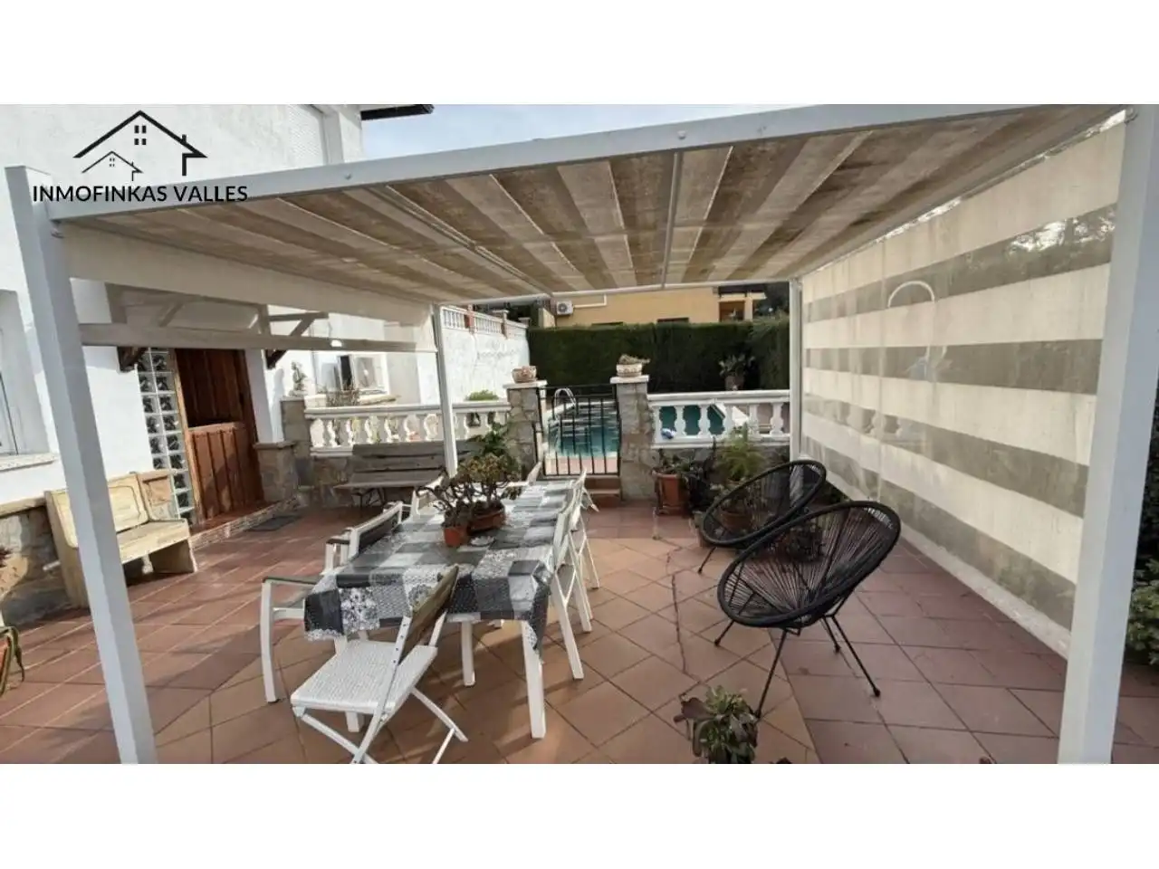 Terraza de Casa o chalet en venta en Lliçà de Vall con Aire acondicionado, Calefacción y Jardín privado