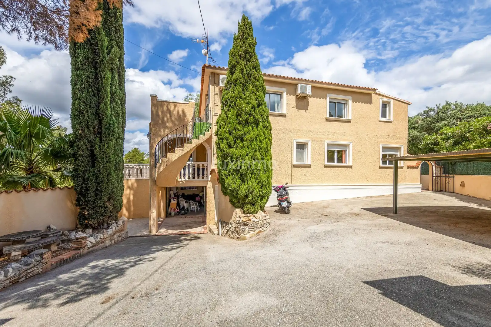 Vista exterior de Casa o chalet en venta en Benissa con Aire acondicionado, Calefacción y Terraza