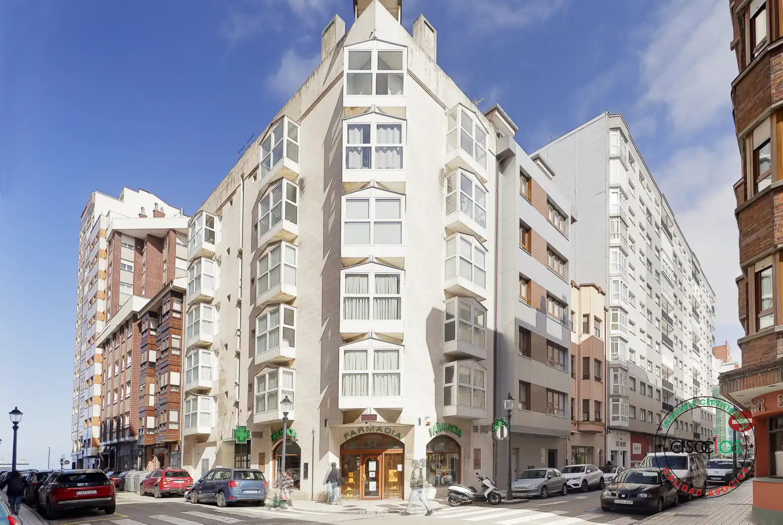 Vista exterior de Piso en venta en Gijón  con Calefacción