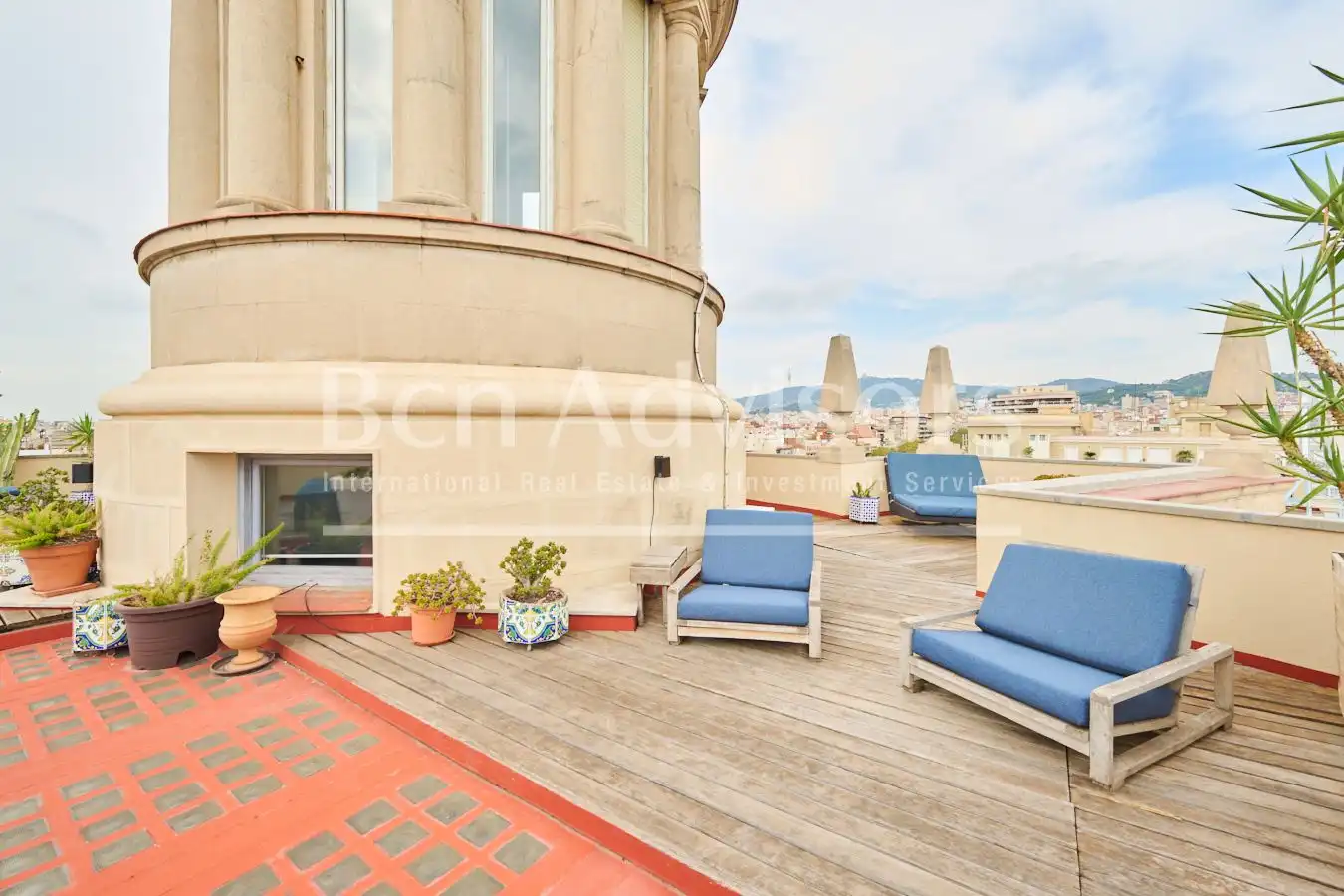Terrace of Attic for sale in Barcelona  with Air Conditioner, Heating and Parquet flooring