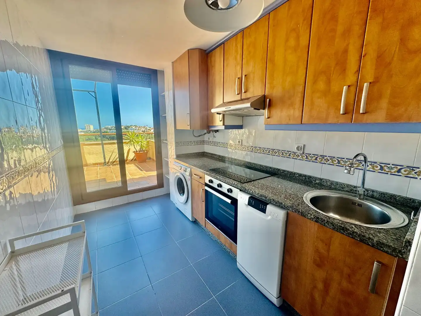 Kitchen of Apartments for rent in Benalmádena  with Air Conditioner, Furnished and Pets allowed