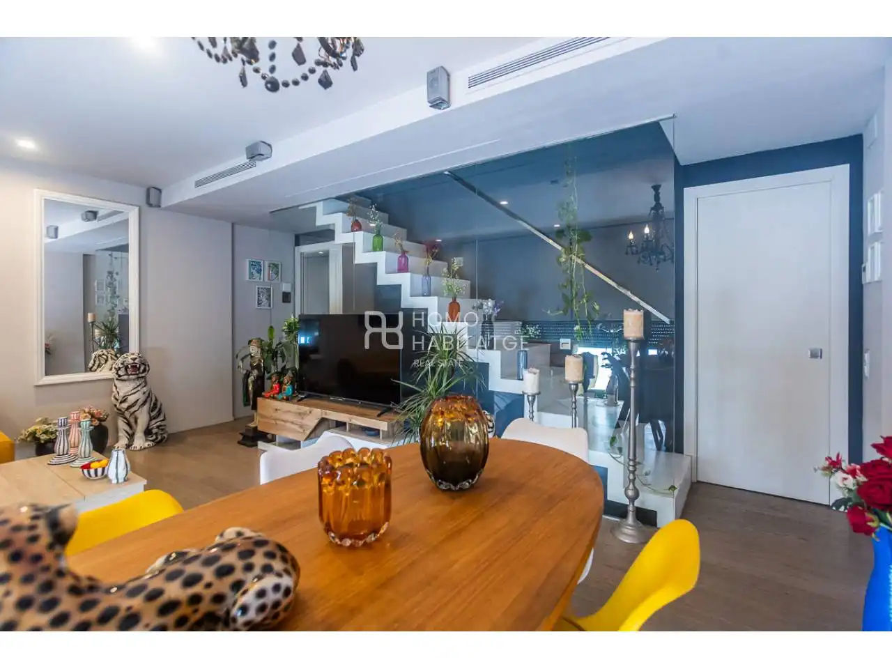Sala de estar de Casa o chalet en venta en Sabadell con Aire acondicionado, Calefacción y Terraza