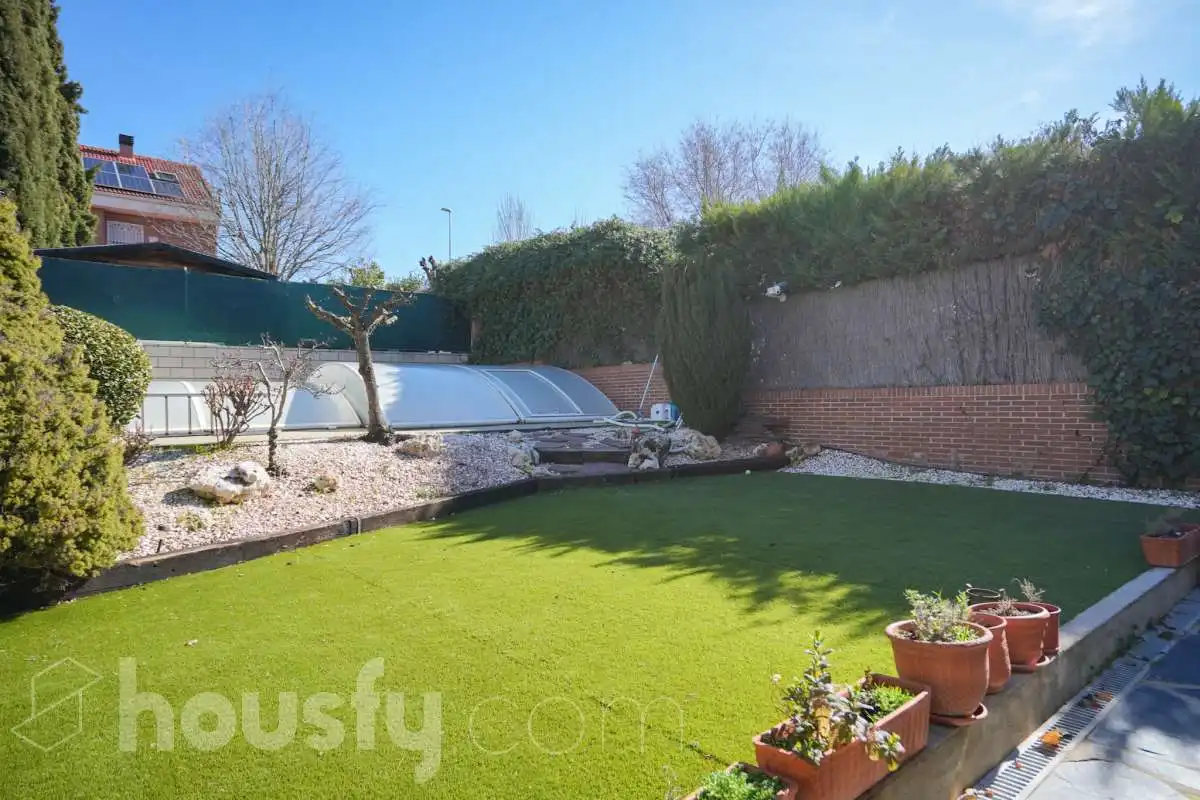 Jardín de Casa o chalet en venta en Rivas-Vaciamadrid con Aire acondicionado, Calefacción y Jardín privado