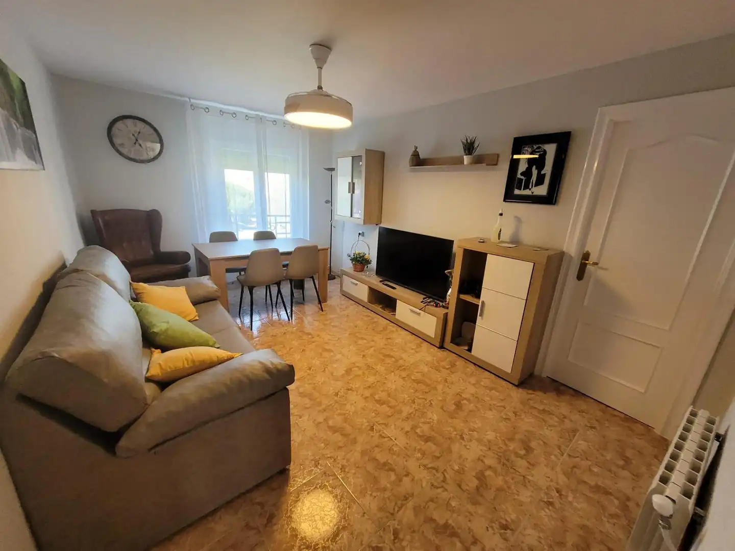 Living room of Flat for rent in Salamanca  with Heating and Furnished
