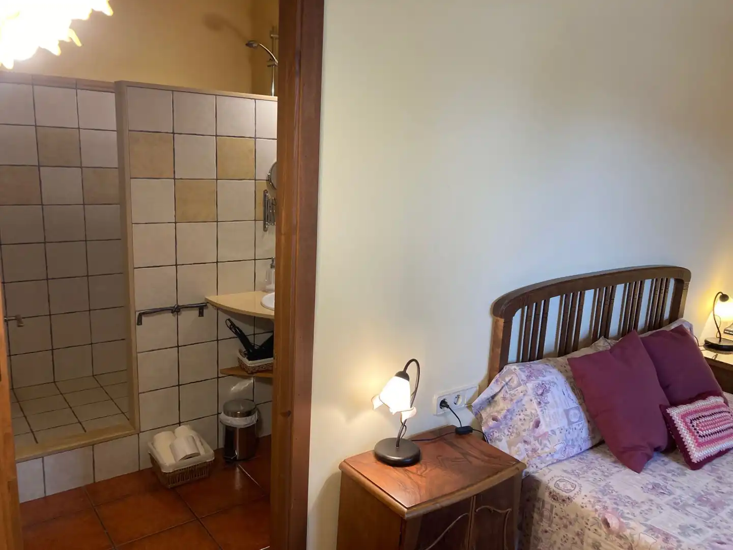 Dormitori de Casa o xalet en venda en Vilanova de Bellpuig amb Calefacció, Jardí privat i Piscina