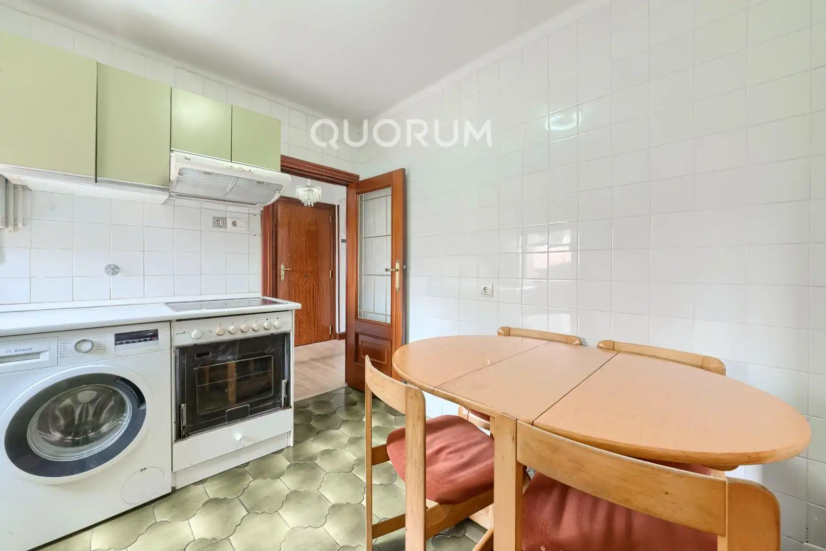 Kitchen of Flat for sale in Basauri   with Heating, Parquet flooring and Terrace