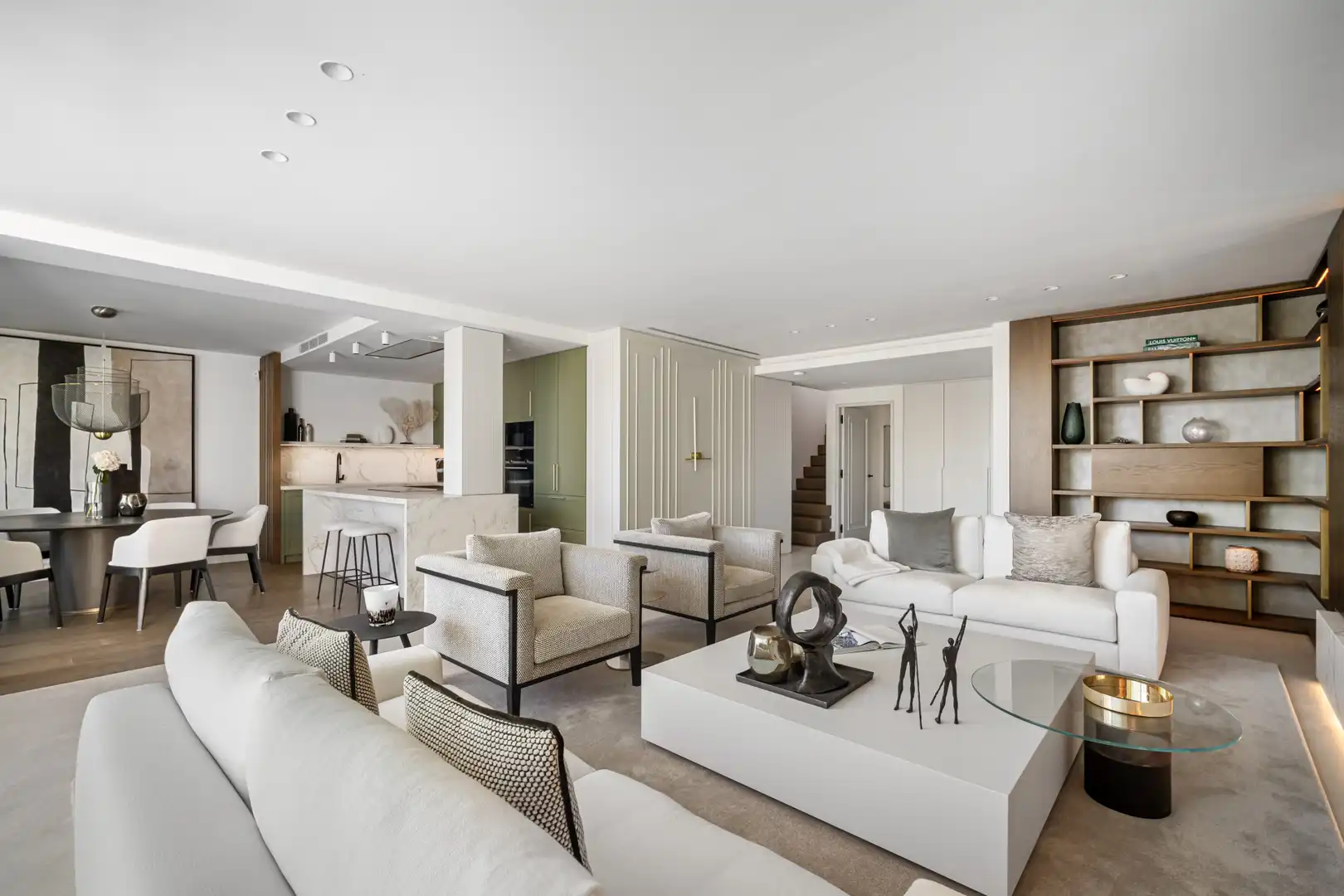 Living room of Attic for sale in Marbella  with Air Conditioner, Heating and Terrace