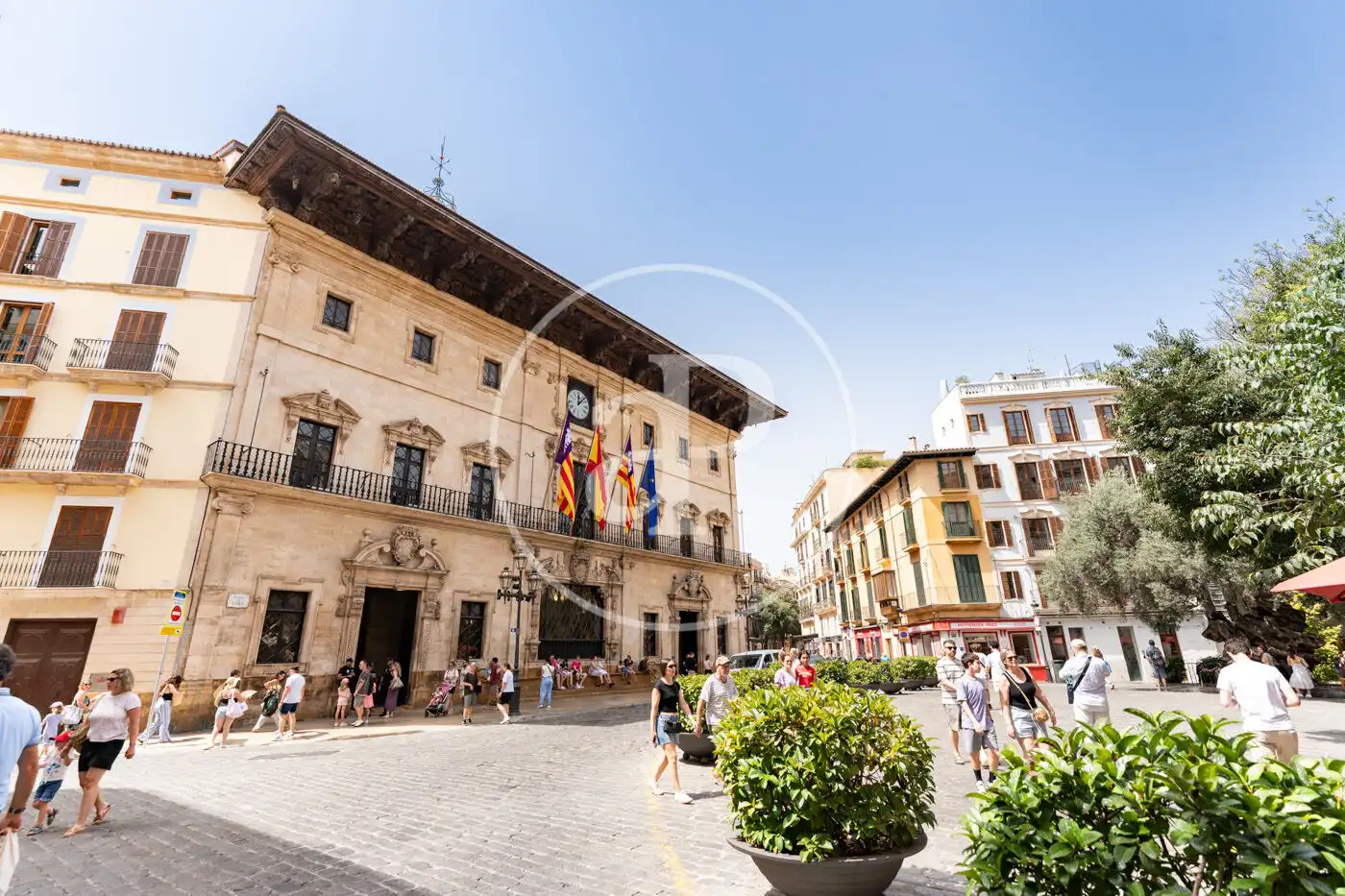 Vista exterior de Pis en venda en  Palma de Mallorca amb Aire condicionat, Calefacció i Moblat