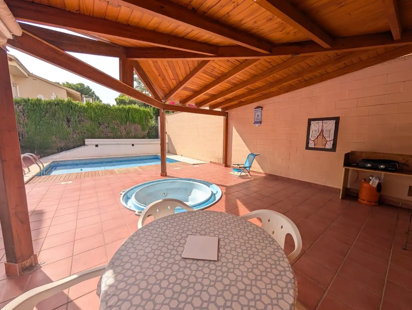 Schwimmbecken von Haus oder Chalet zum Verkauf in Gandia mit Heizung, Privatgarten und Terrasse