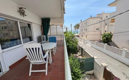 Vista exterior de Pis en venda en Cubelles amb Aire condicionat, Terrassa i Traster