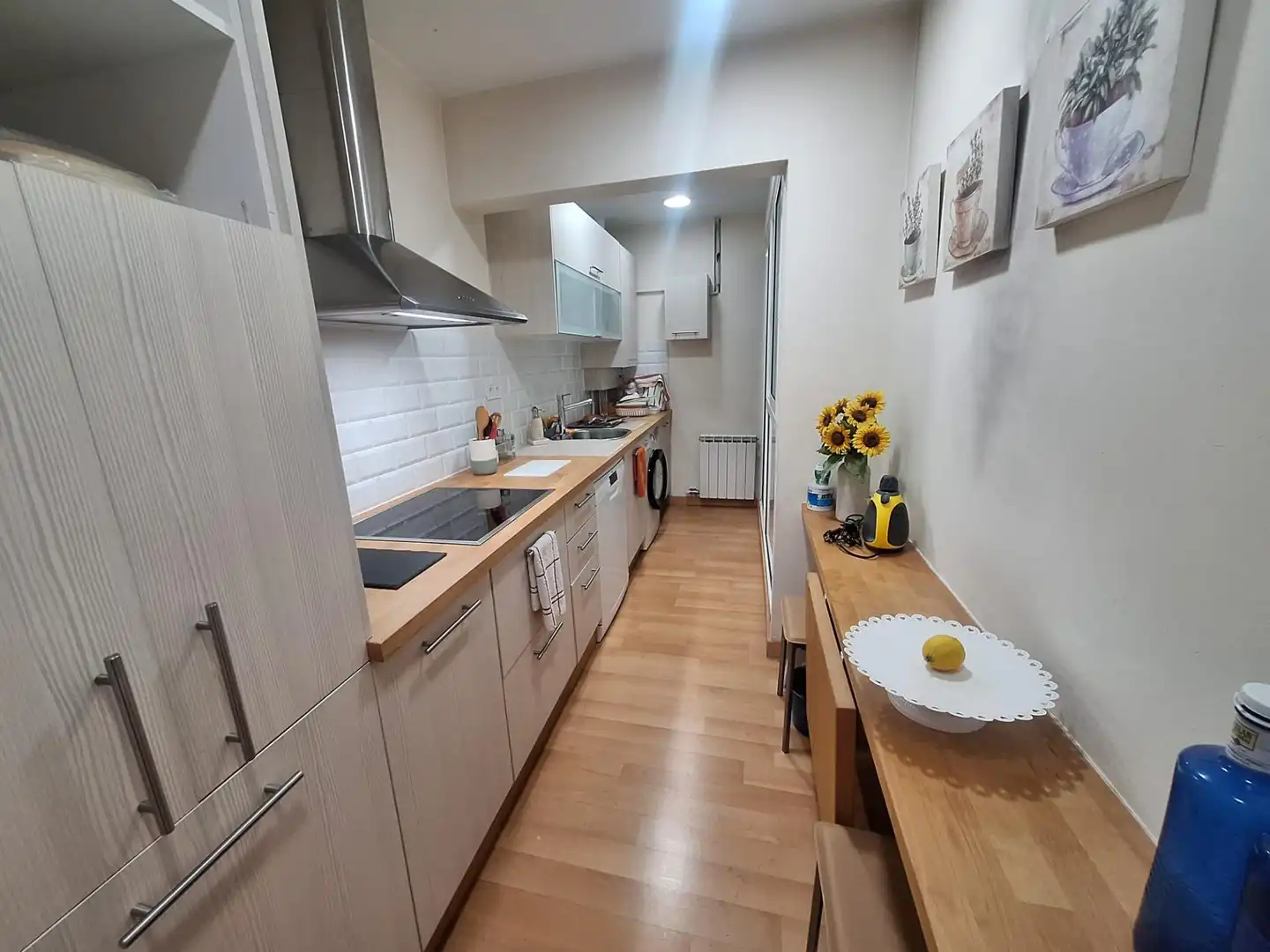 Cocina de Piso en venta en Sabadell con Calefacción, Parquet y Terraza