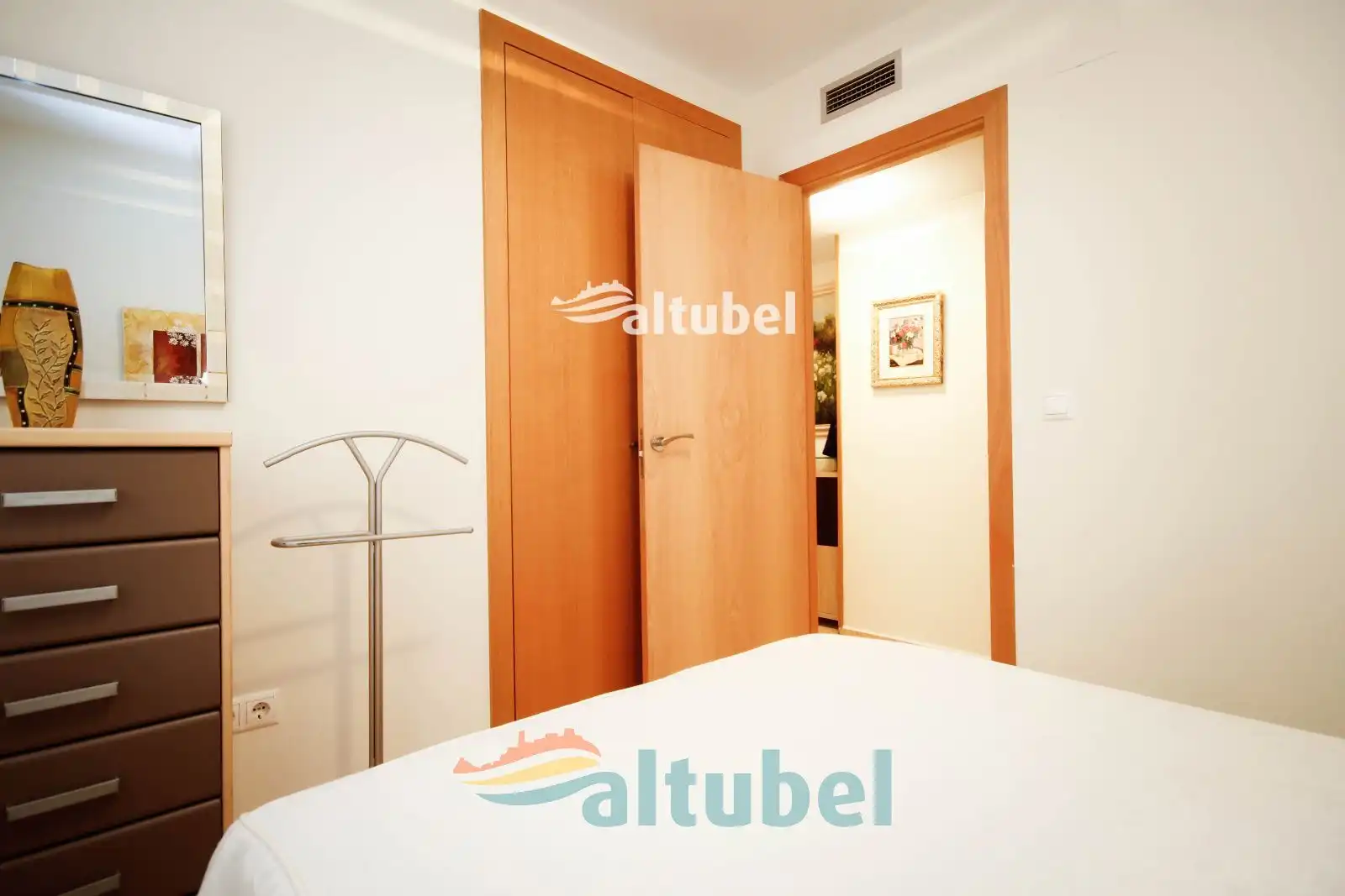 Bedroom of Apartments for sale in Peñíscola / Peníscola  with Air Conditioner, Swimming Pool and Community pool