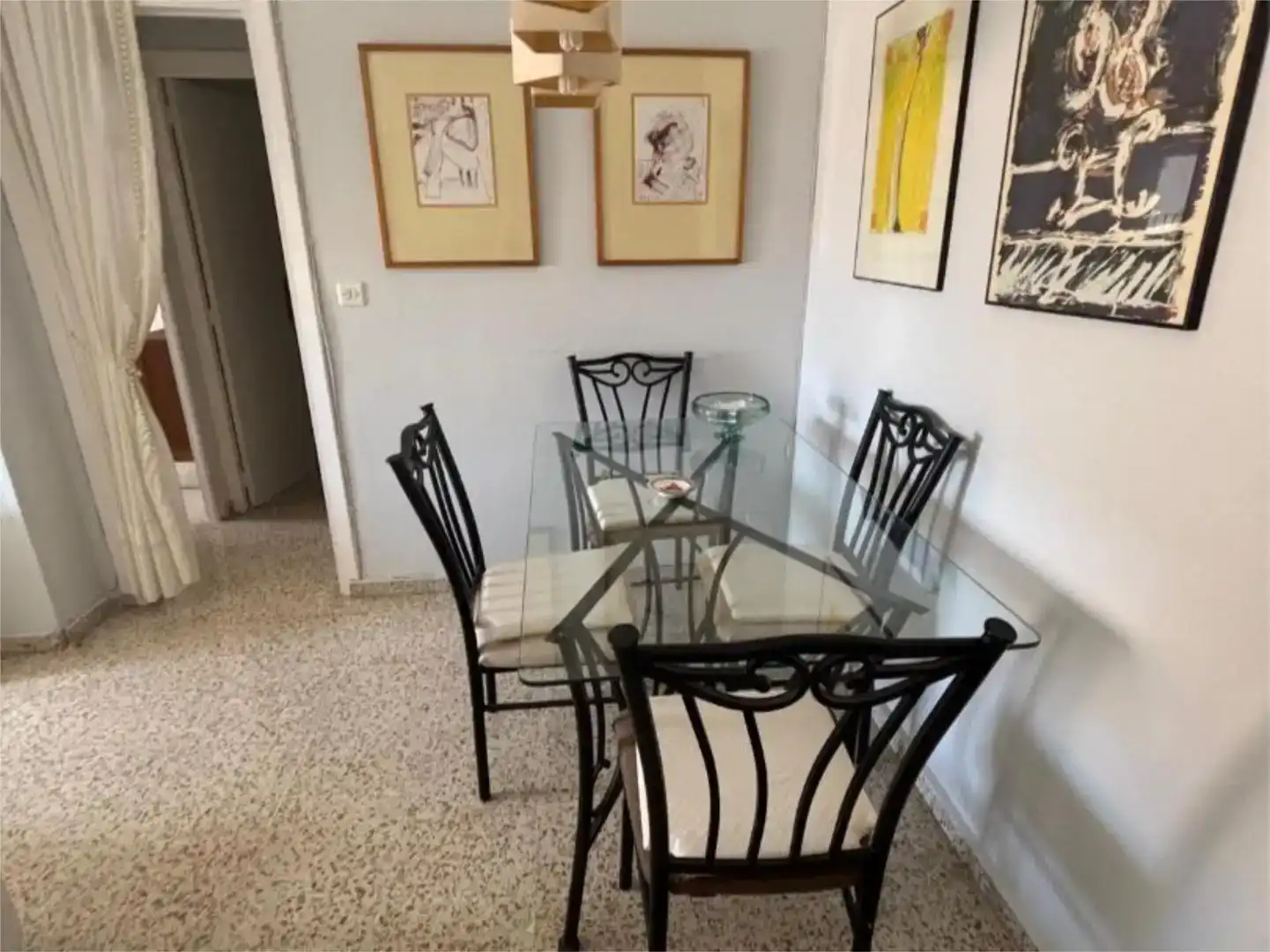 Esszimmer von Wohnung zur Miete in Motril mit Klimaanlage, Parkett und Möbliert