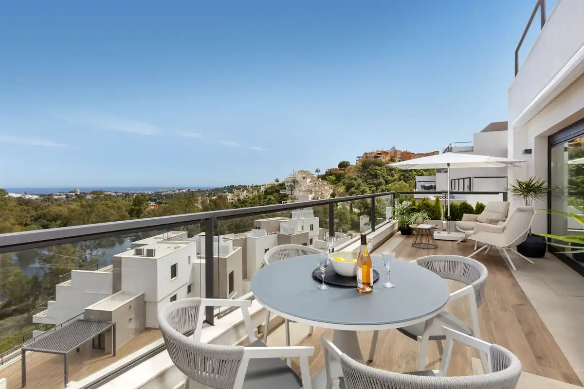 Terrassa de Àtic en venda en Marbella amb Aire condicionat, Terrassa i Moblat