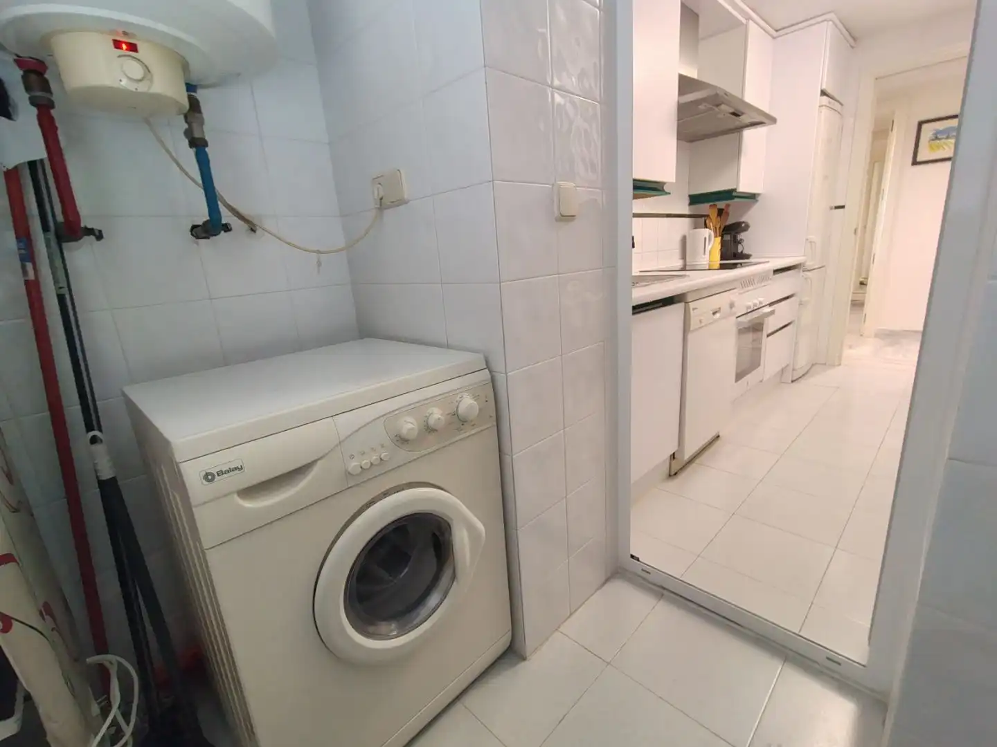 Küche von Wohnung zur Miete in Marbella mit Klimaanlage, Heizung und Terrasse