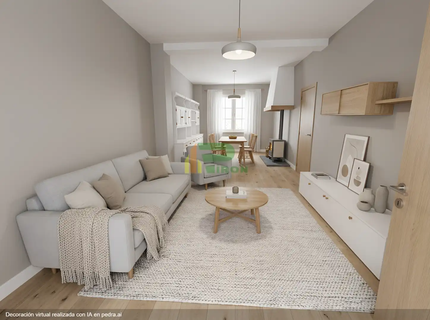Sala de estar de Finca rústica en venta en Lorca con Aire acondicionado, Terraza y Trastero