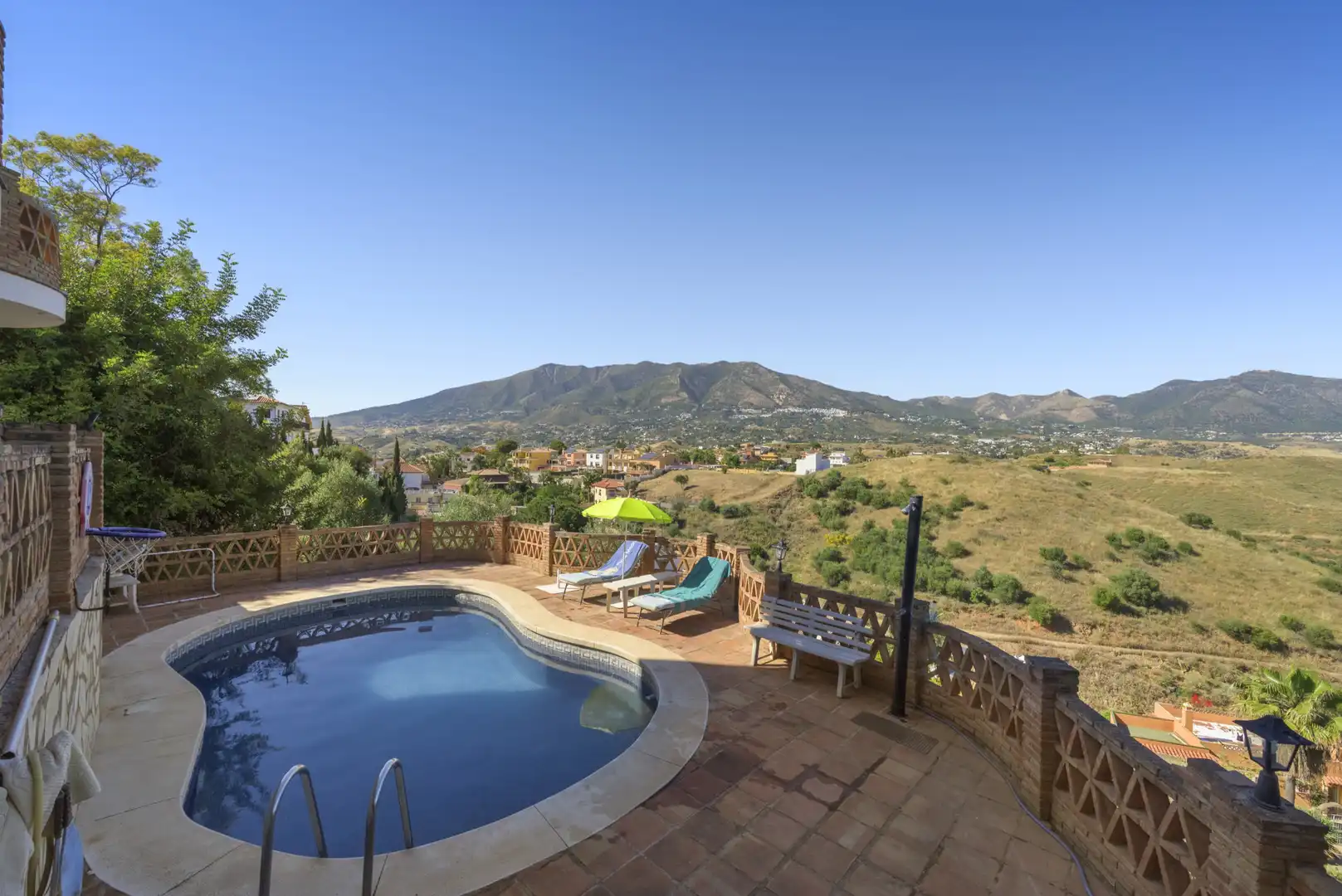 Jardín de Casa o chalet en venta en Mijas con Aire acondicionado, Terraza y Piscina