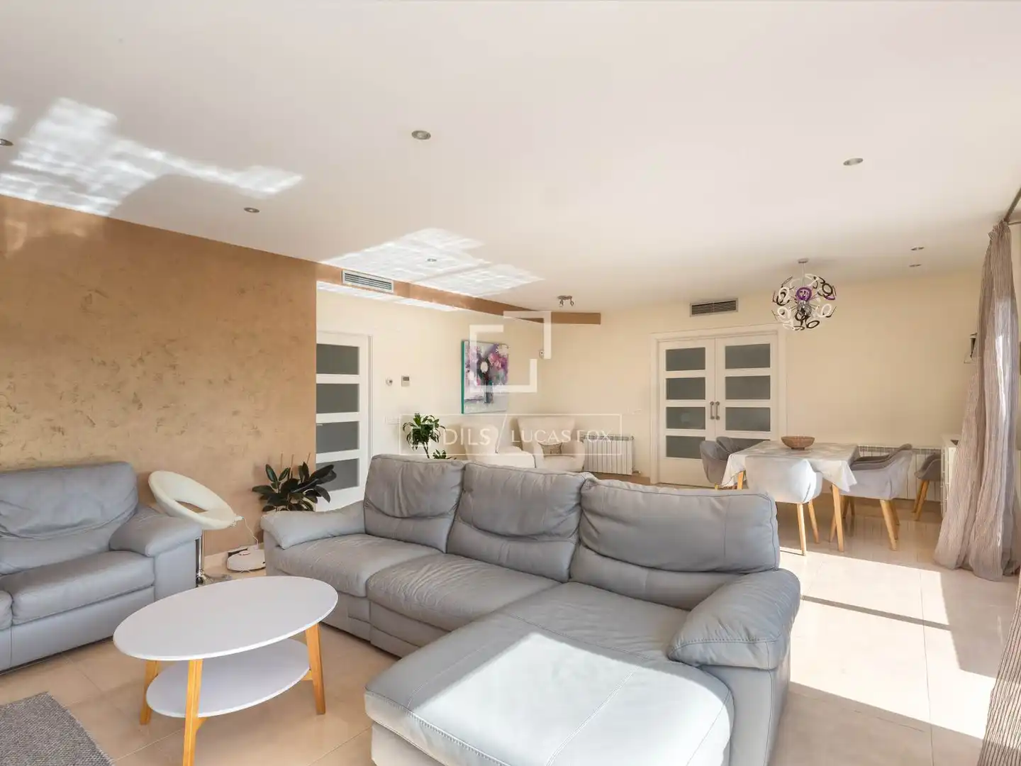 Sala de estar de Casa o chalet en venta en Lloret de Mar con Aire acondicionado, Calefacción y Jardín privado