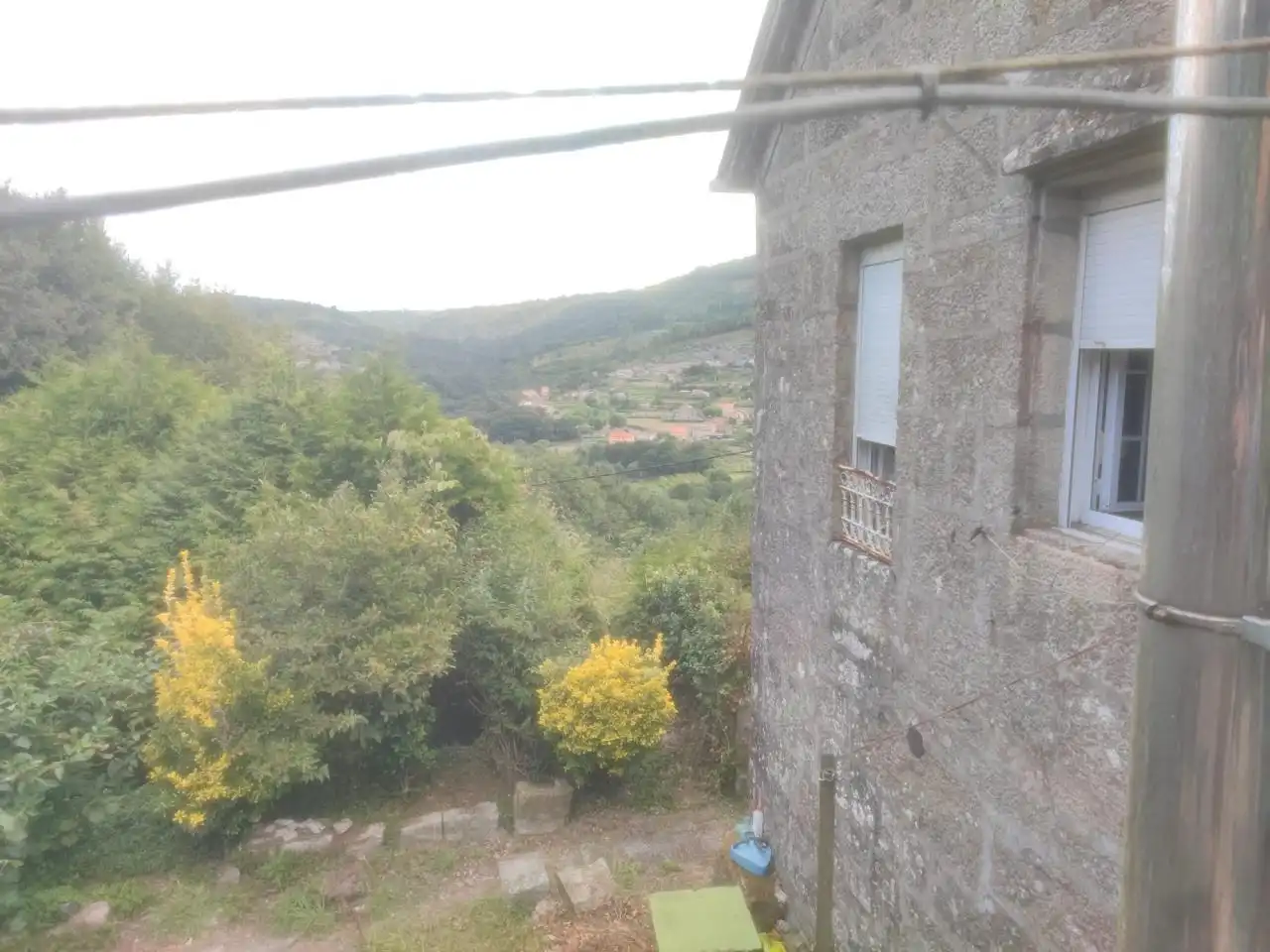 Vista exterior de Casa o chalet en venta en Pazos de Borbén con Calefacción, Jardín privado y Terraza