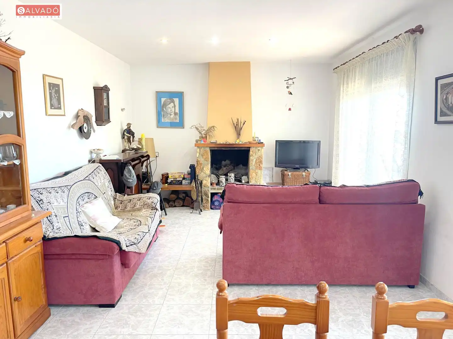 Living room of Houses for sale in Calafell  with Private garden, Terrace and Storage room