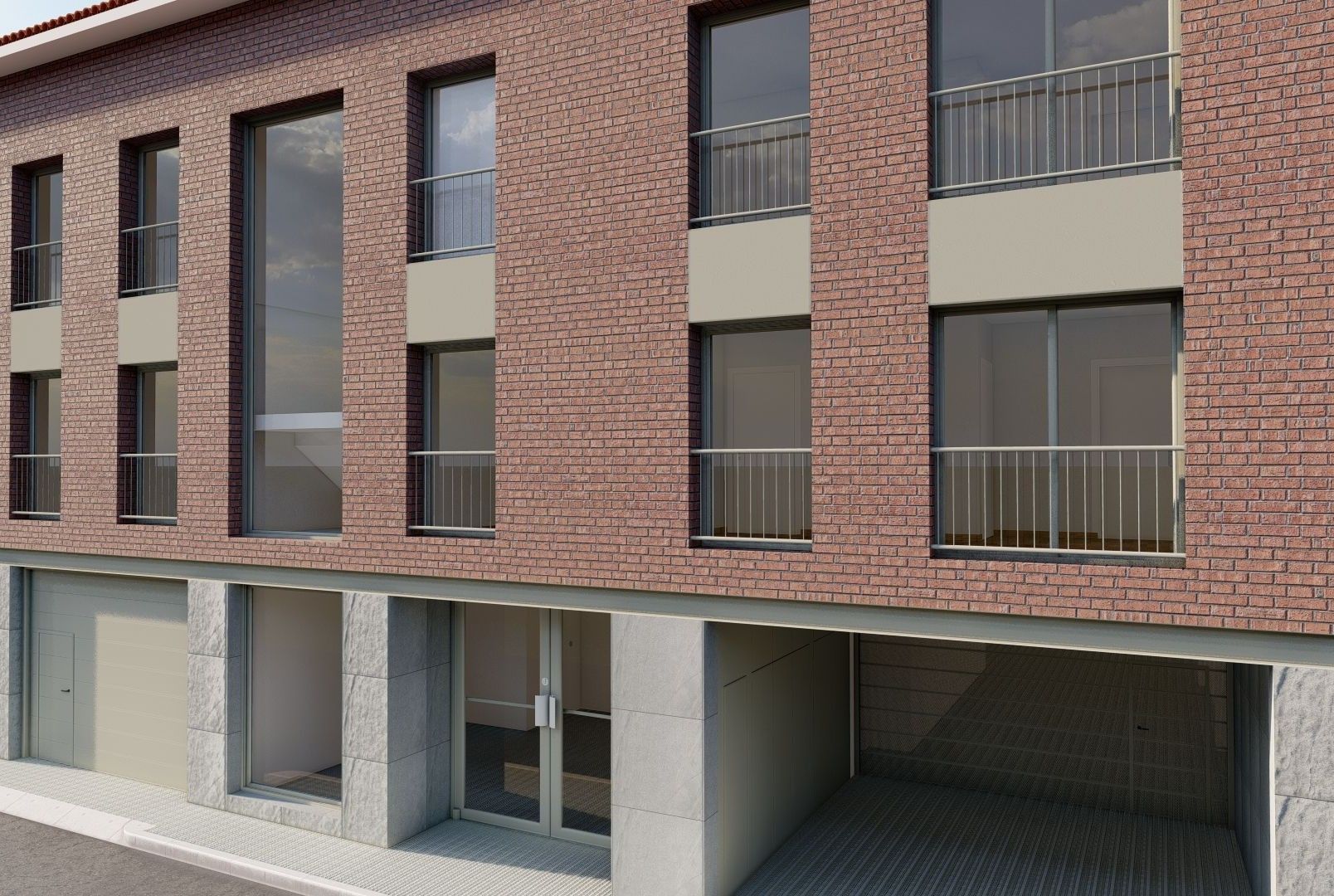 Vista exterior de Pis en venda en Igualada amb Calefacció, Terrassa i Traster