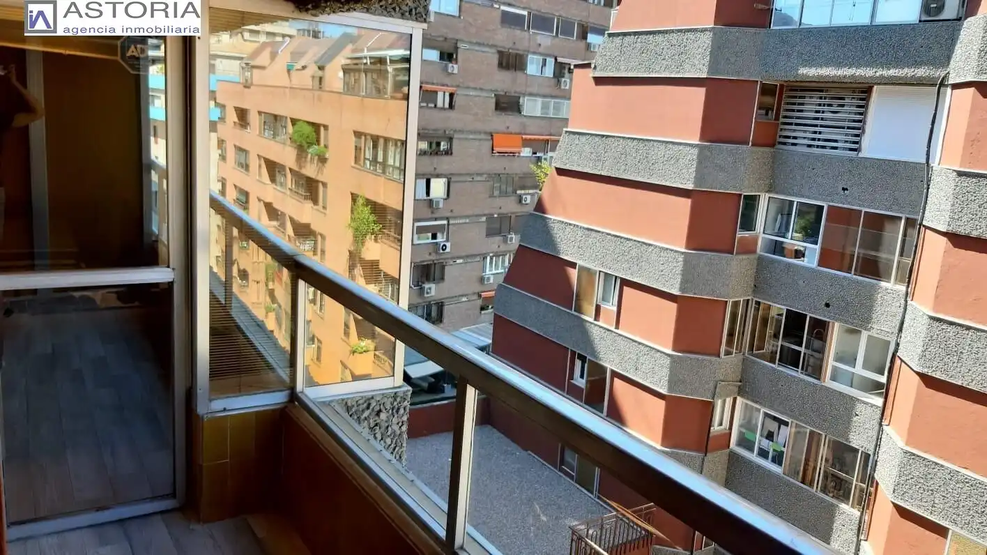Balcony of Flat for rent in Granada  with Air Conditioner, Furnished and Balcony