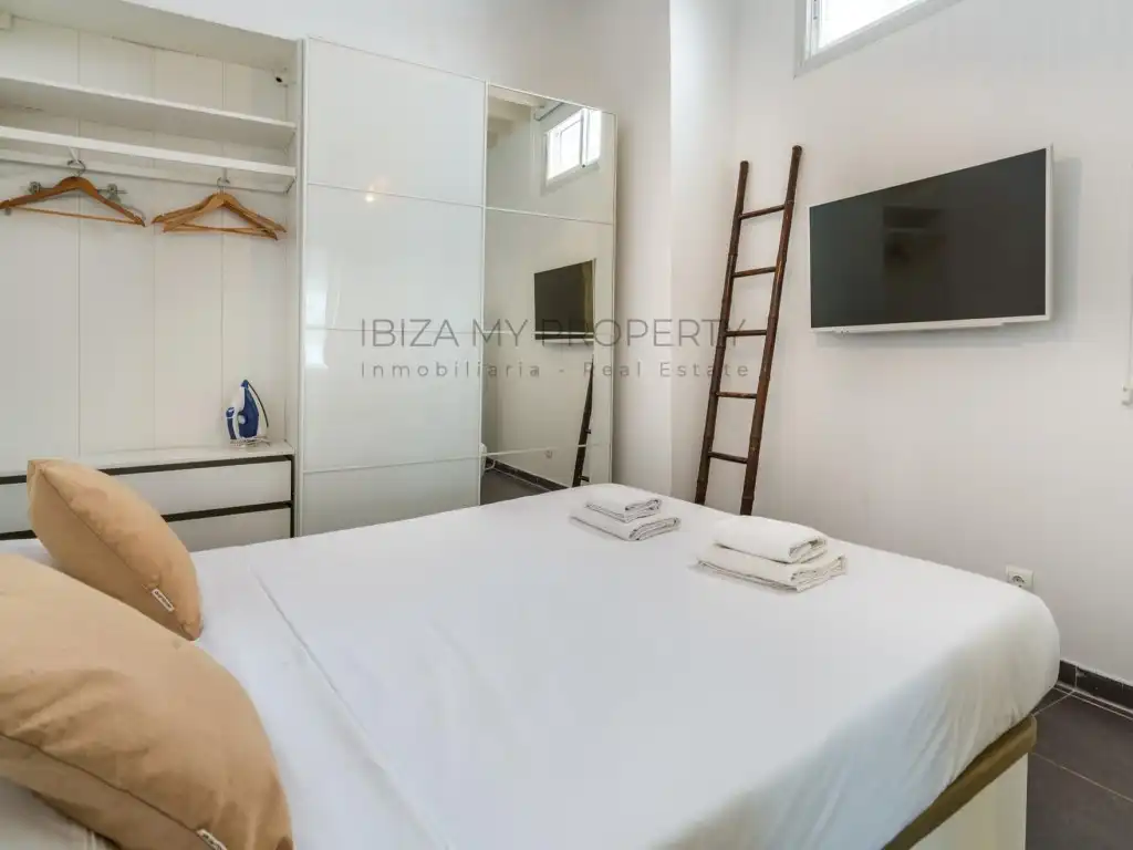Schlafzimmer von Wohnungen zum Verkauf in Eivissa mit Klimaanlage, Möbliert und Ofen