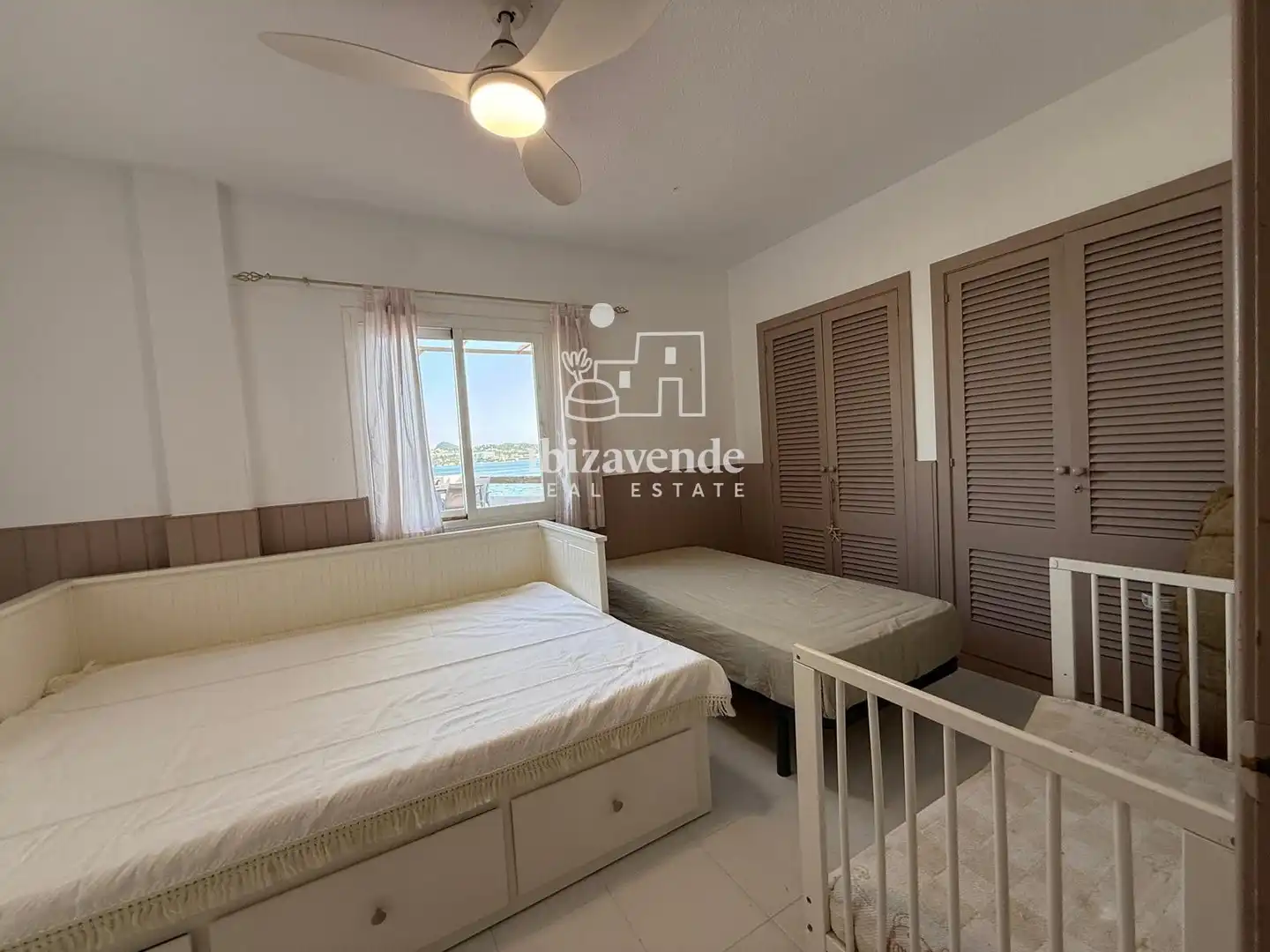 Schlafzimmer von Haus oder Chalet zur Miete in Sant Josep de sa Talaia mit Terrasse und Möbliert