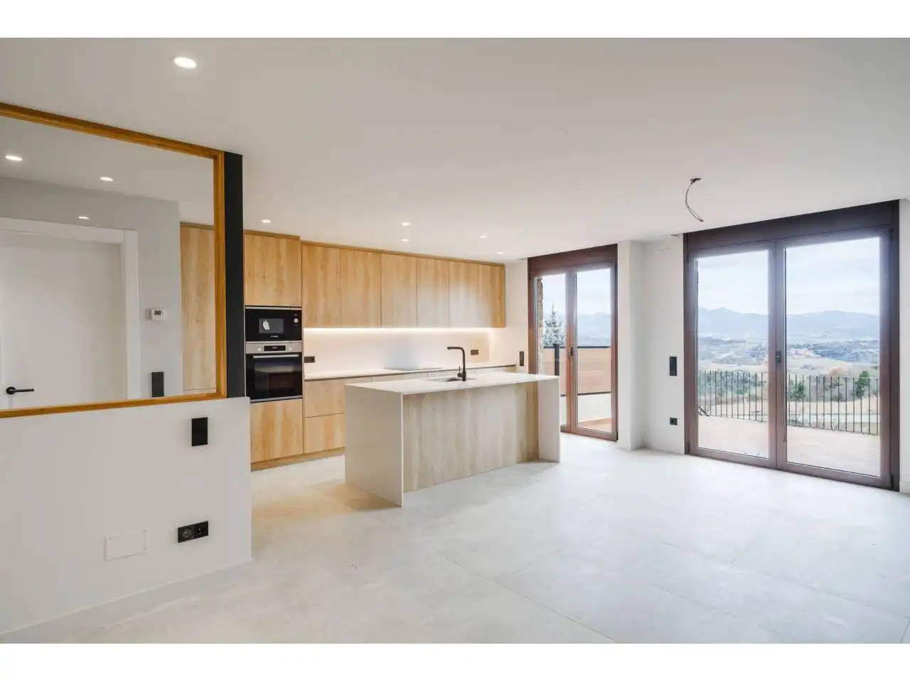 Kitchen of Houses for sale in Casserres  with Air Conditioner, Heating and Terrace