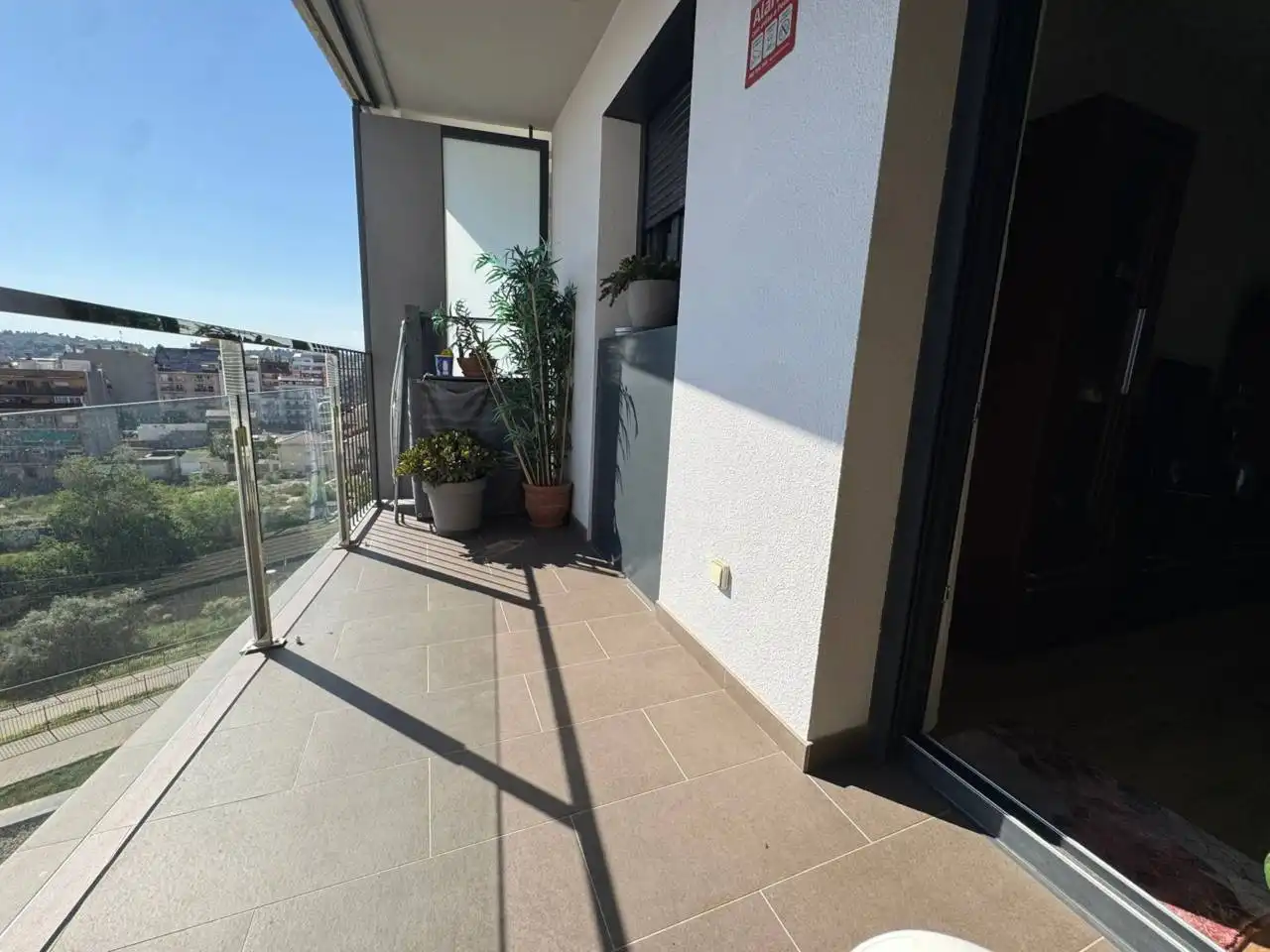 Terrasse von Wohnung zum Verkauf in Granollers mit Klimaanlage, Heizung und Parkett