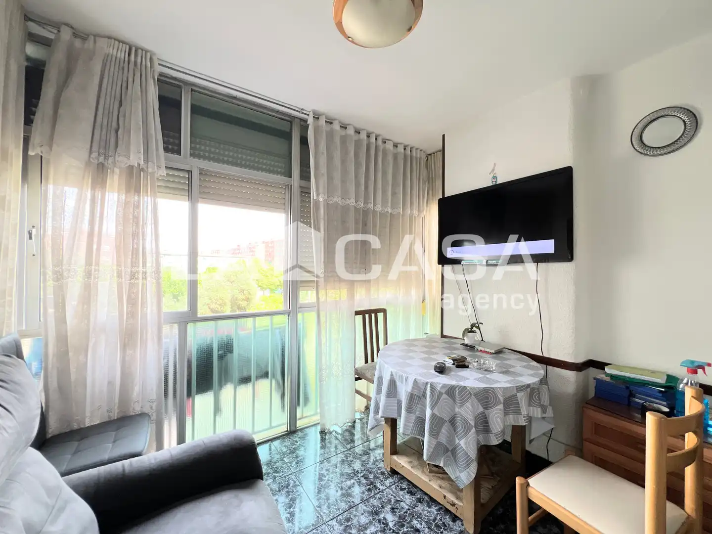 Schlafzimmer von Wohnung zum Verkauf in Badalona mit Heizung und Balkon