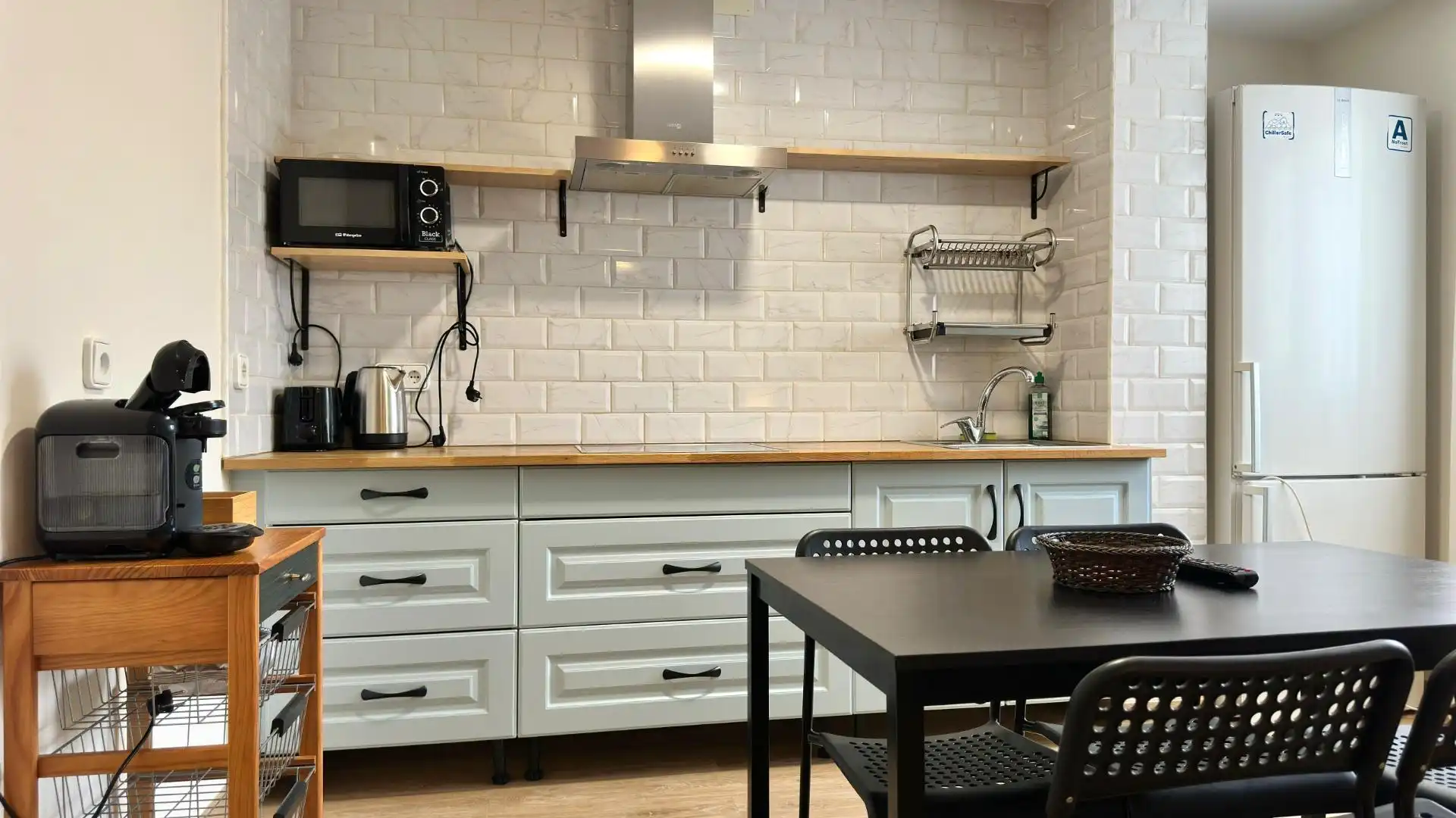 Cuina de Apartament de lloguer en Alicante / Alacant amb Aire condicionat, Calefacció i Parquet
