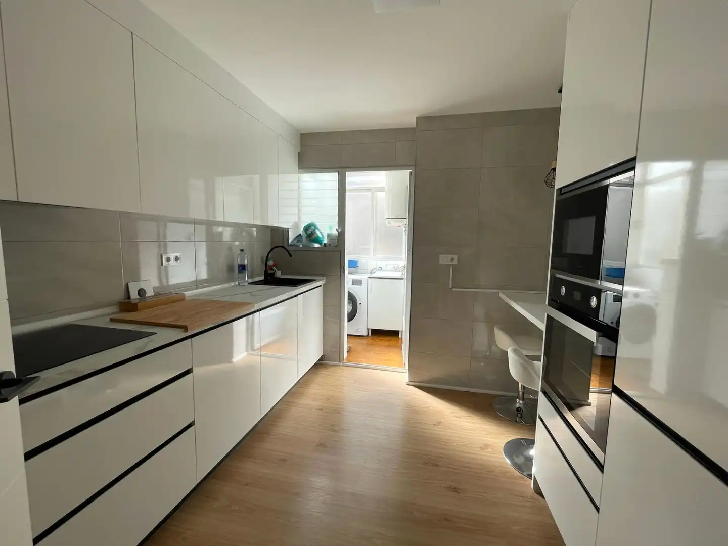 Kitchen of Flat for sale in Mazarrón  with Air Conditioner, Storage room and Balcony