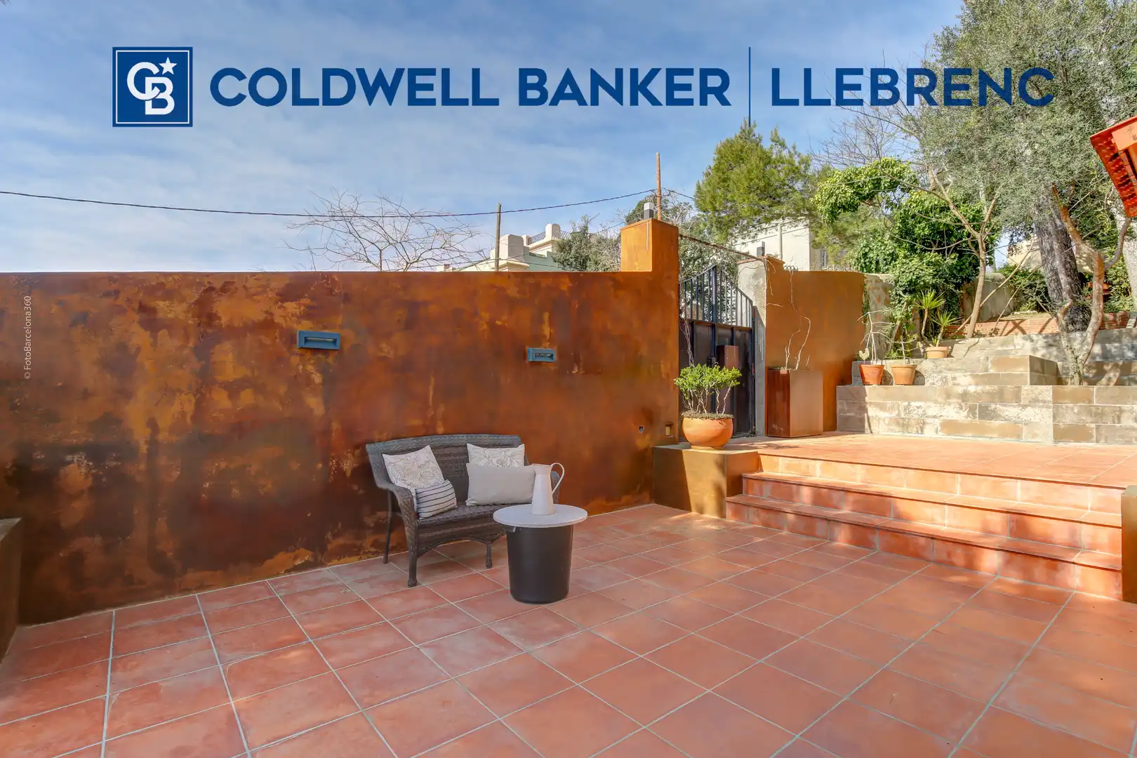 Terrace of Houses for rent in Barcelona  with Heating, Private garden and Parquet flooring