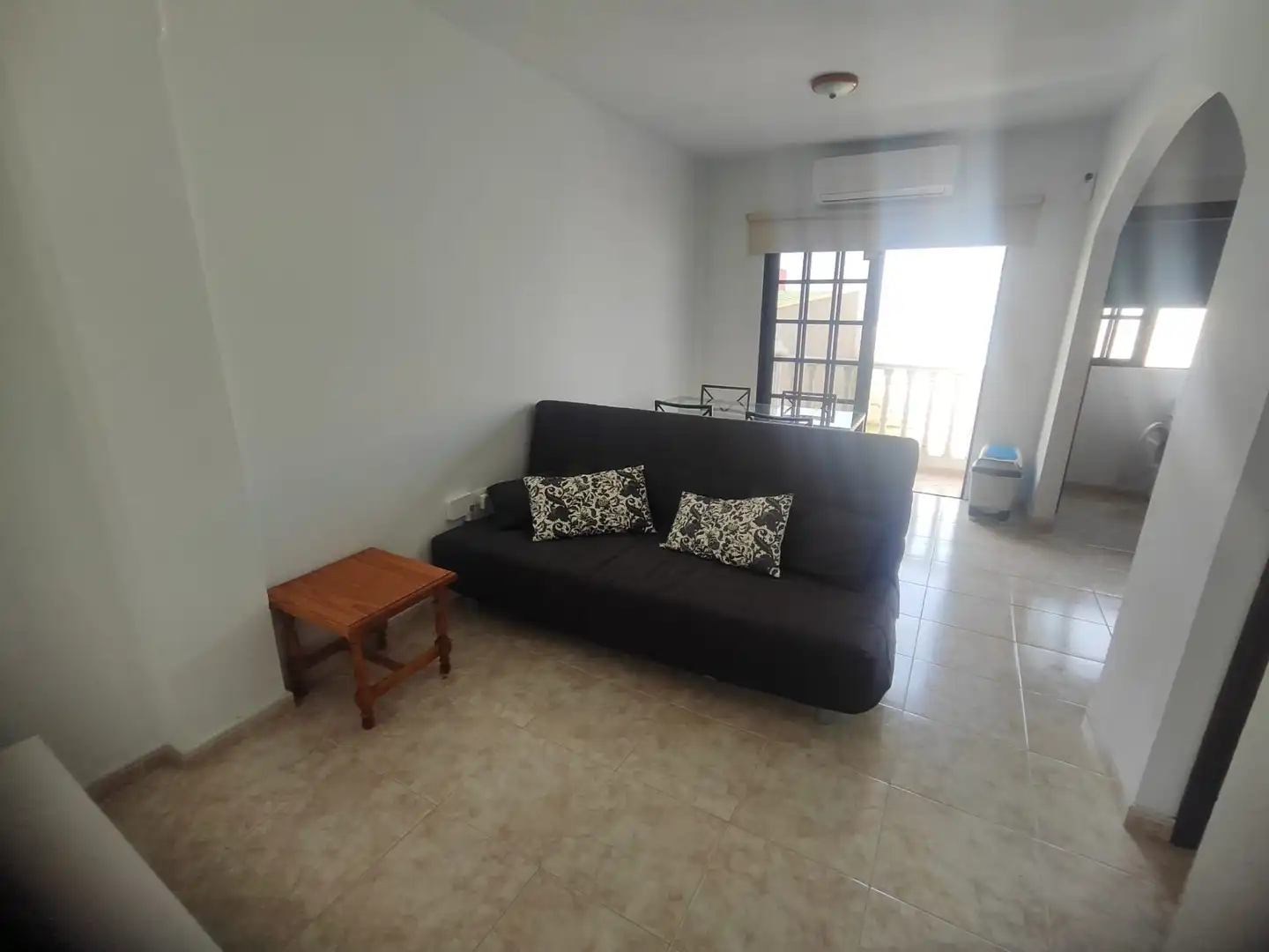 Living room of Flat for rent in Guía de Isora  with Air Conditioner, Furnished and Home automation