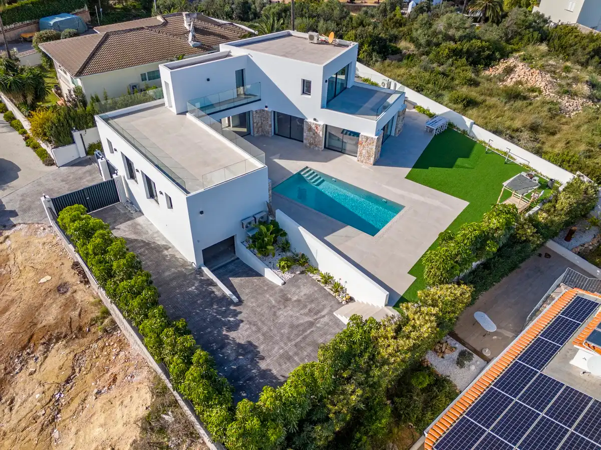 Exterior view of Houses for sale in Dénia  with Air Conditioner, Heating and Private garden