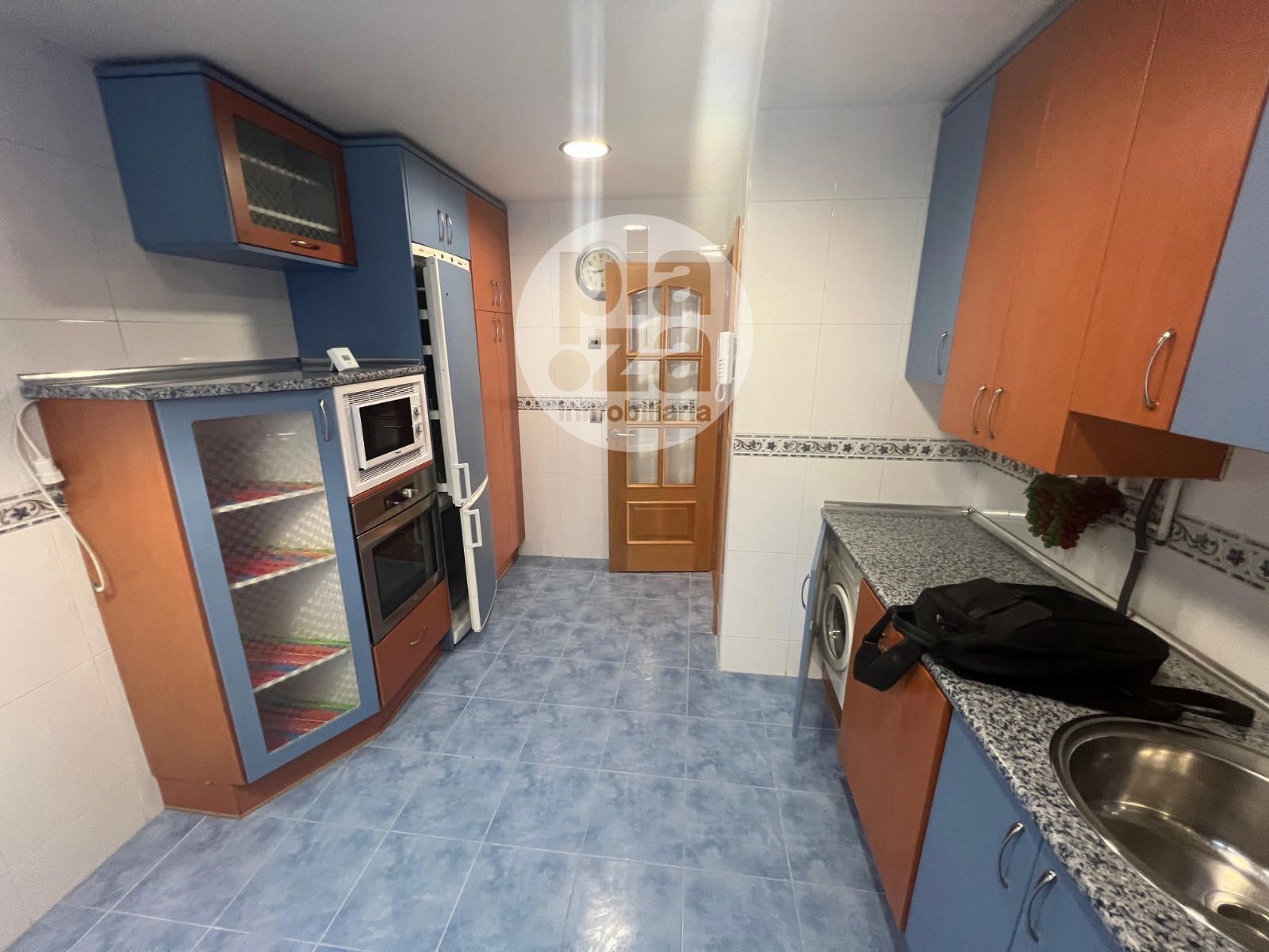 Kitchen of Flat for sale in Burgos Capital  with Heating, Terrace and Storage room