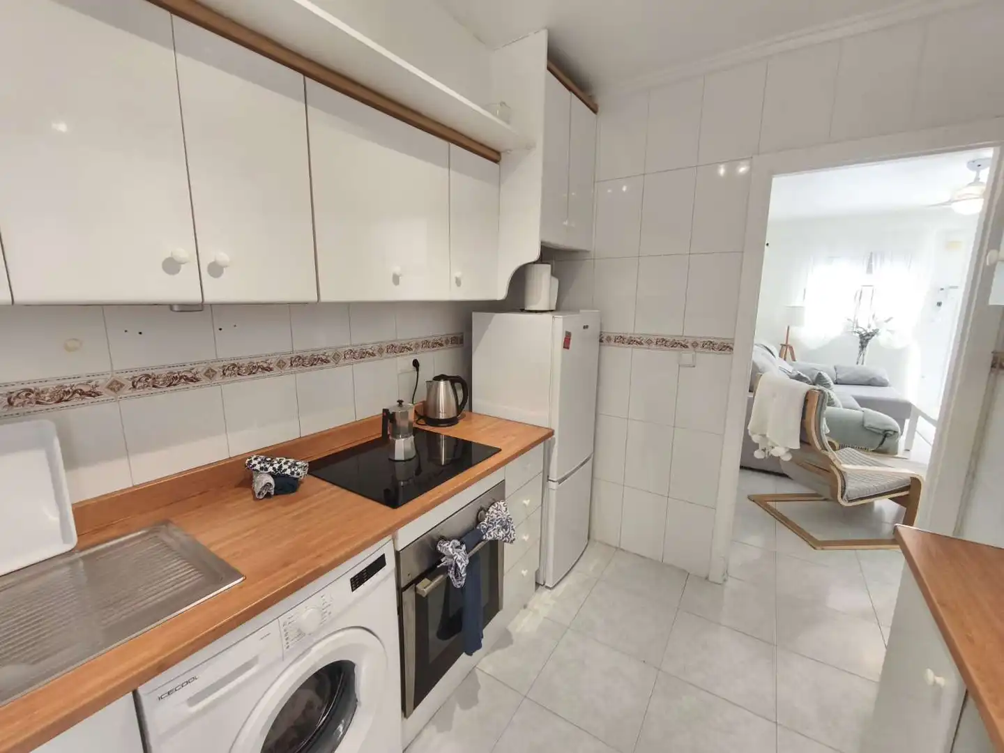Cuina de Apartament en venda en Orihuela amb Aire condicionat, Terrassa i Piscina