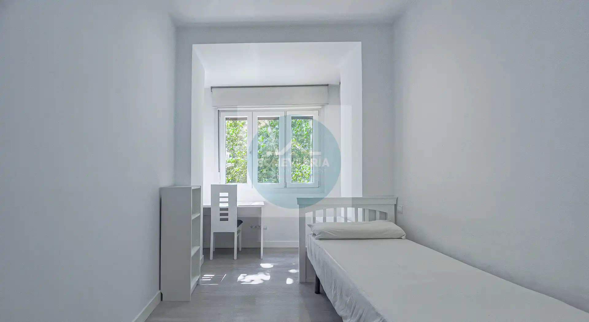 Bedroom of Flat for rent in Madrid  with Heating, Furnished and Oven