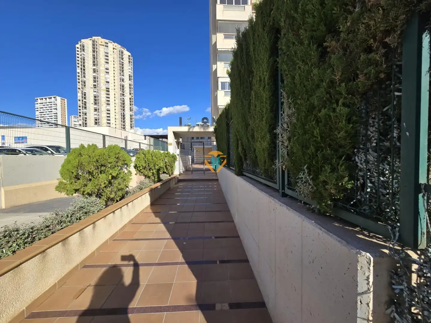 Terraza de Apartamento en venta en Benidorm con Aire acondicionado, Calefacción y Jardín privado