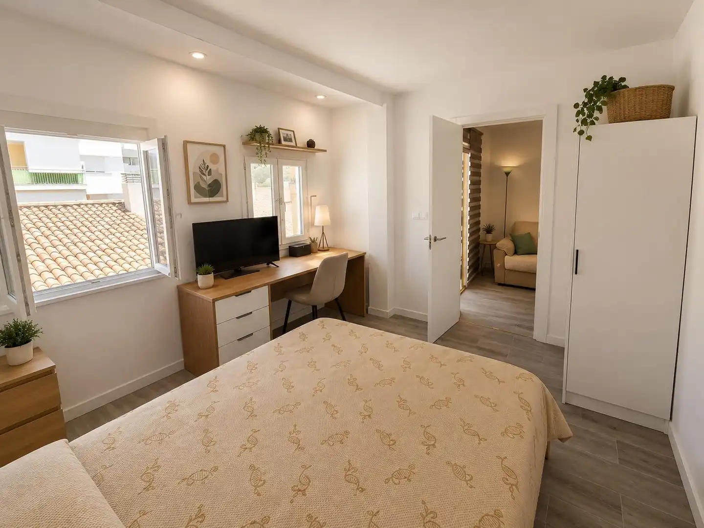 Bedroom of Flat for sale in Náquera