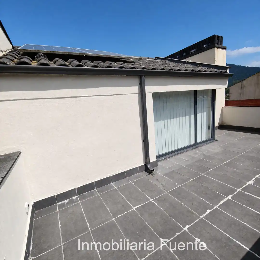Terrassa de Casa adosada en venda en Sopuerta amb Calefacció, Jardí privat i Terrassa