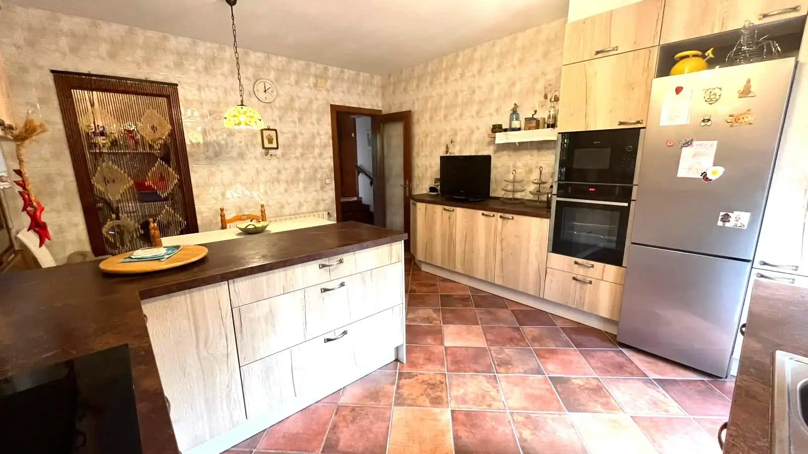 Cuina de Casa o xalet en venda en Riells i Viabrea amb Calefacció
