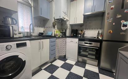 Kitchen of Flat for sale in  Madrid Capital  with Air Conditioner and Terrace