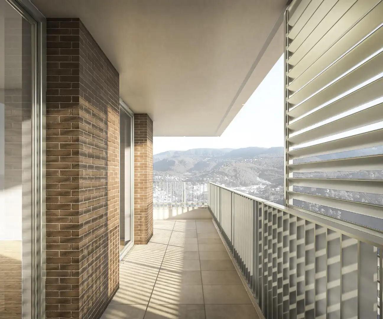 Terraza de Piso en venta en Vallirana con Jardín privado, Parquet y Terraza