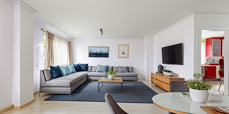 Sala de estar de Piso en venta en Las Palmas de Gran Canaria